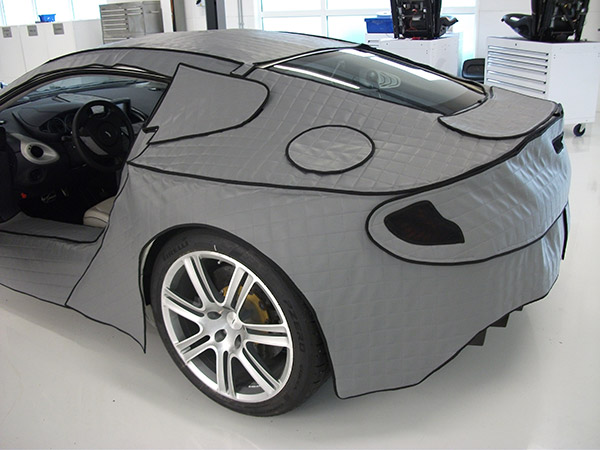 Aston Martin One 77 Rear Side Protection