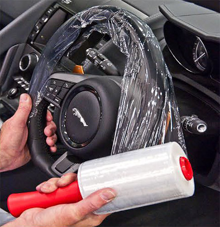 Jaguar Disposable Steering Wheel Wrap