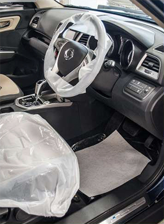 SsangYong Disposable Interior Protection