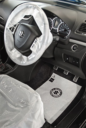 Suzuki disposable interior protection
