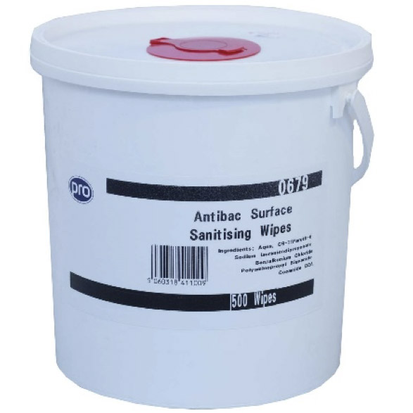 Anti-Bacterial Surface Sanitising Wipes Anti-Bacterial Surface Sanitising Wipes