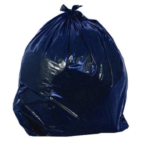 Heavy-Duty Black Plastic Bin Bags