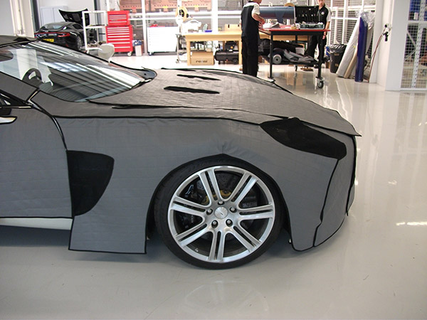 Aston Martin One 77 Side Protection