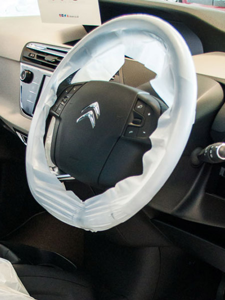 Citroën steering wheel protection