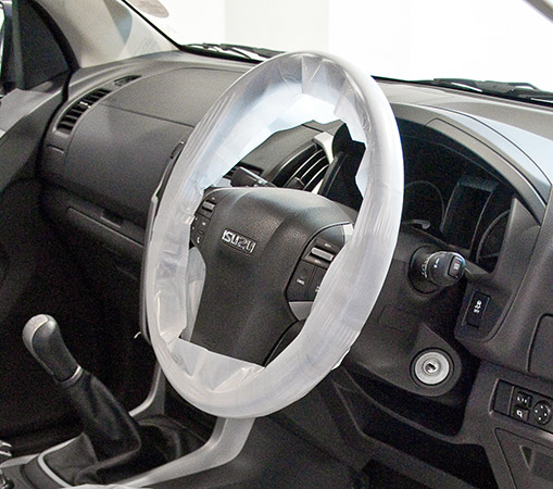 Isuzu Steering Wheel Protection Wrap