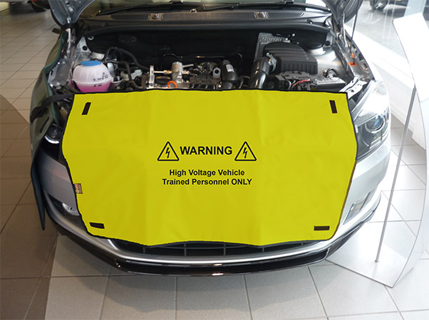 Light EV vehicle protection cover