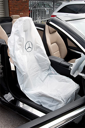 Mercedes-Benz Disposable Seat Cover Protection
