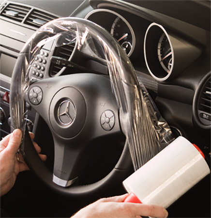 Mercedes-Benz Disposable Steering Wheel Wrap