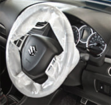 Suzuki disposable wheel cover